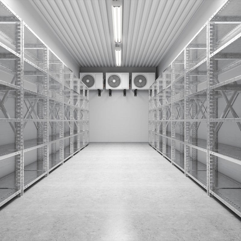 a large room